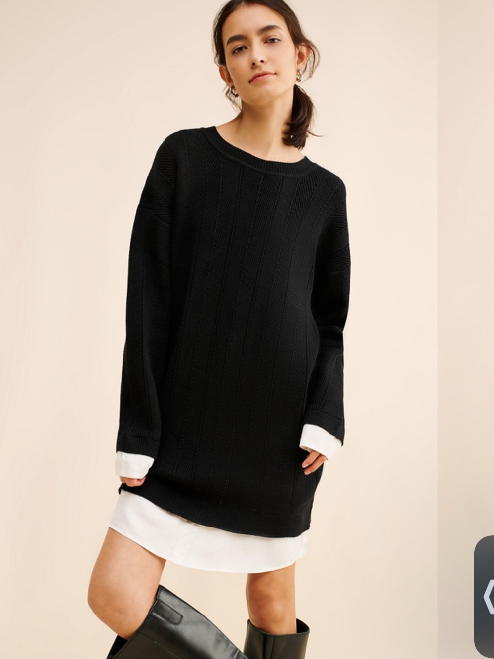 Sweater dress